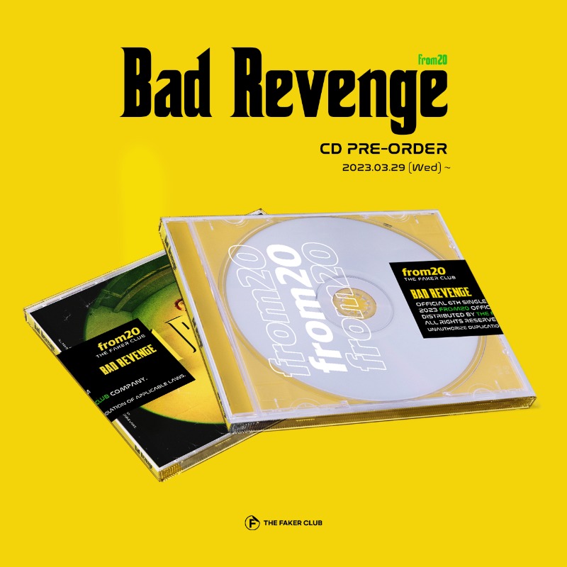 from20(프롬트웬티) 6th Single [ Bad Revenge ] CD