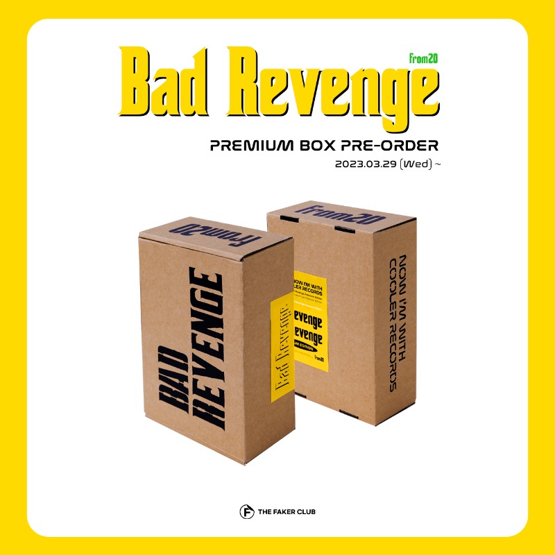 from20(프롬트웬티) 6th Single [ Bad Revenge ] PREMIUM BOX