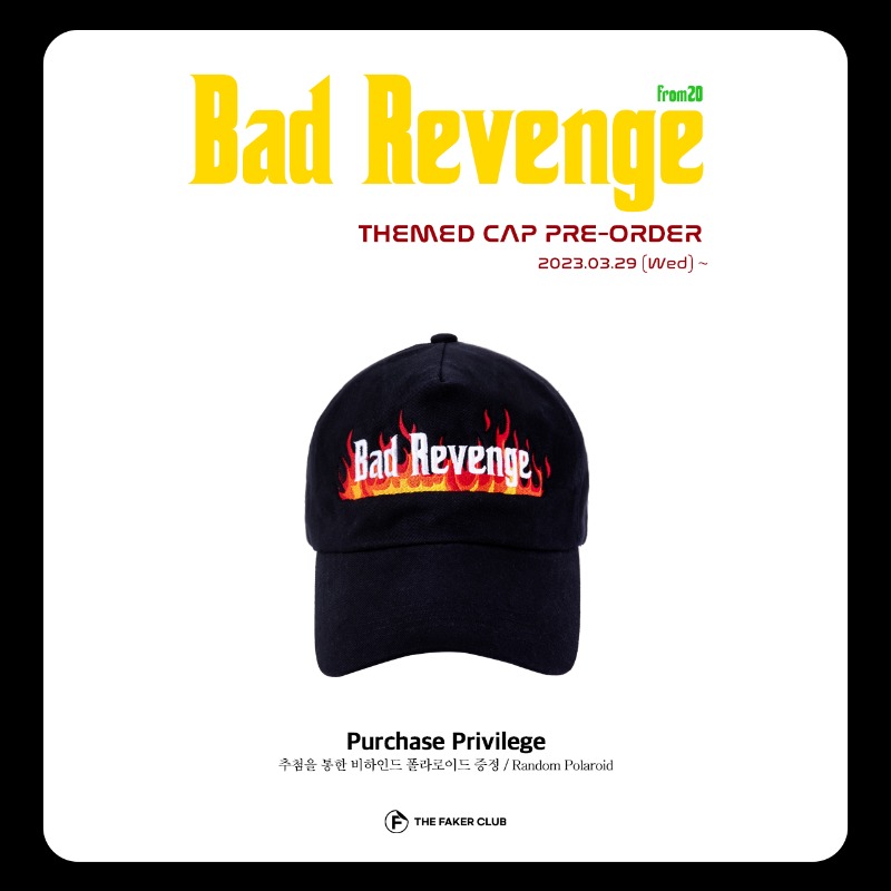 from20(프롬트웬티) 6th Single [ Bad Revenge ] THEMED CAP