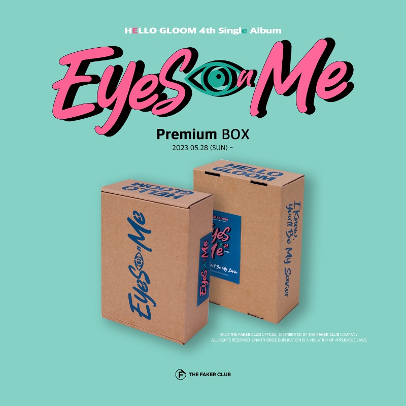 HELLO GLOOM 4th Single [ Eyes On Me ] PREMIUM BOX