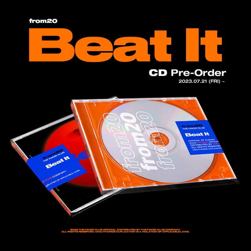 from20(프롬트웬티) [ Beat It ] EP CD